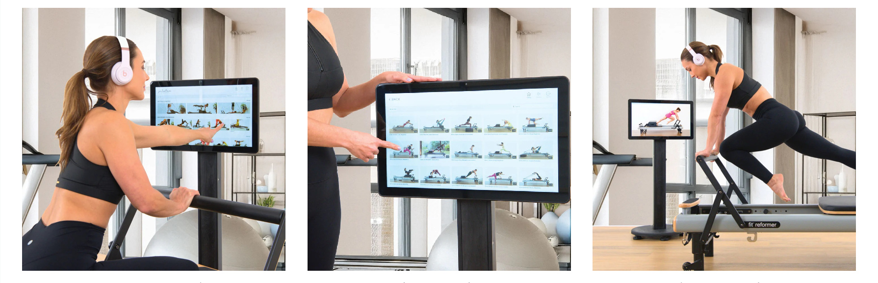 Captura de Pilates StudioConnect.